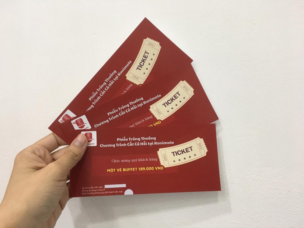 In Voucher 8 in voucher - Phiếu Trúng Thưởng tại Nhà in Phát