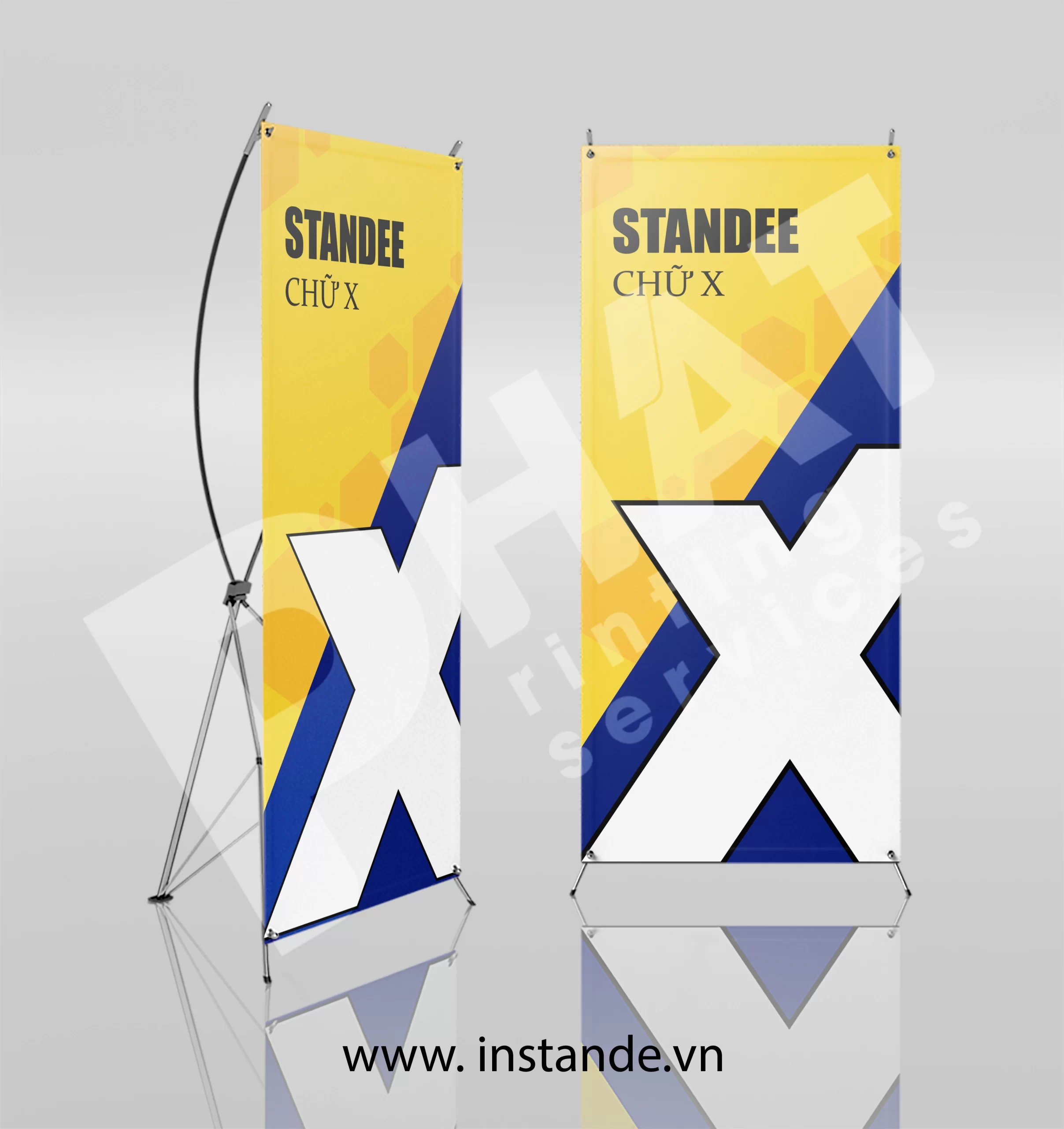 In Standee Chữ X 1 standee Chu X scaled