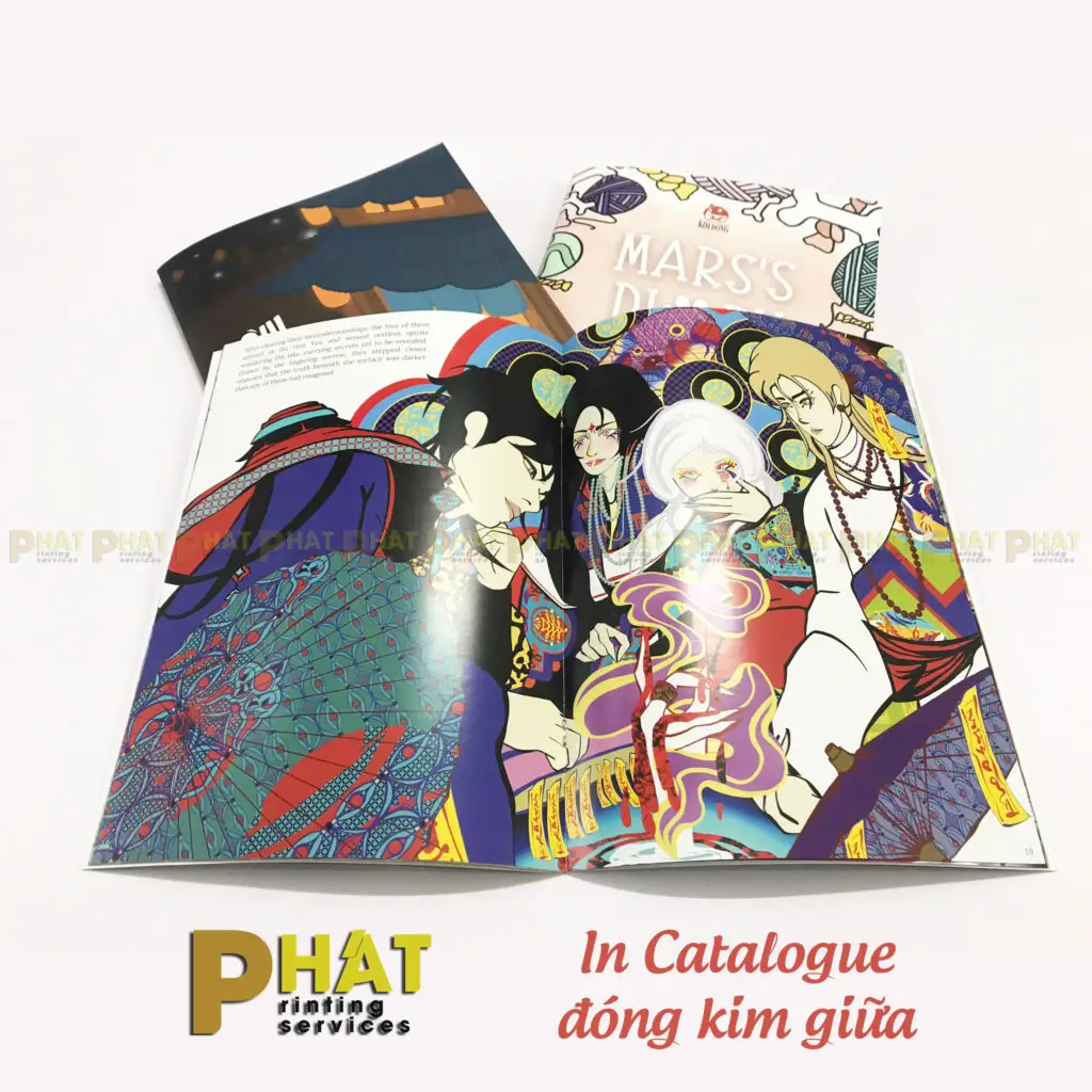 In Catalogue kim giữa 5 In Catalog đóng kim giữa tại Nhà in Phát