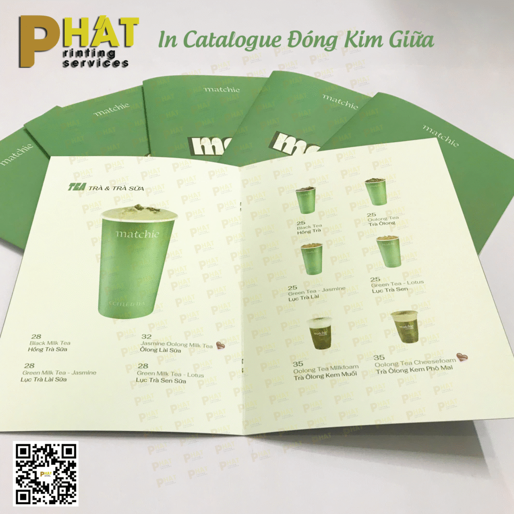 In Catalogue kim giữa 3 In Catalogue đóng kim giữa tại In Nhanh Phát