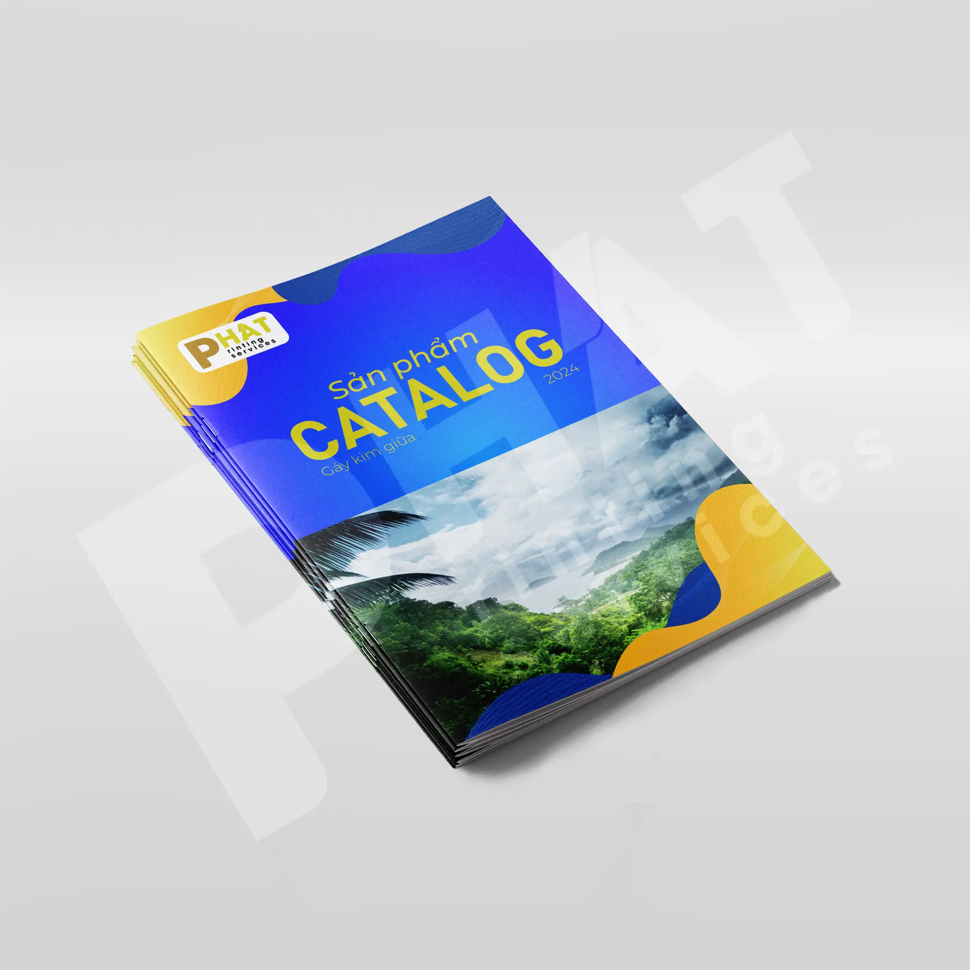 In Catalogue kim giữa 1 catalog gay kim