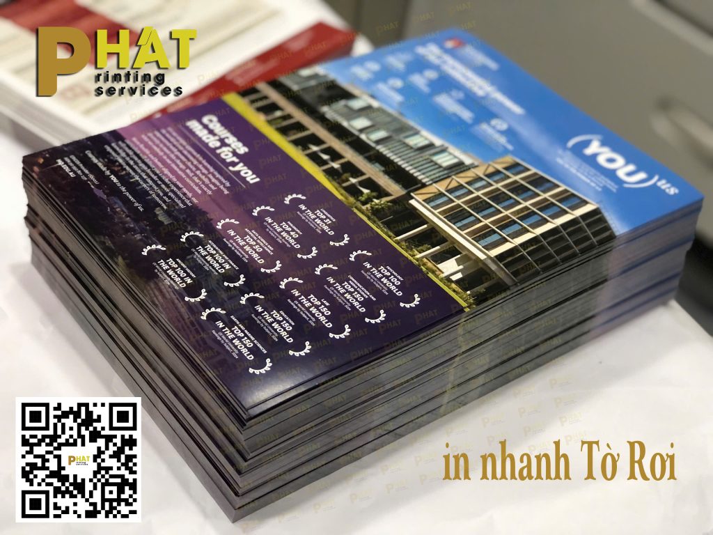 In Tờ Rơi 3 in tờ rơi tại in nhanh Phát
