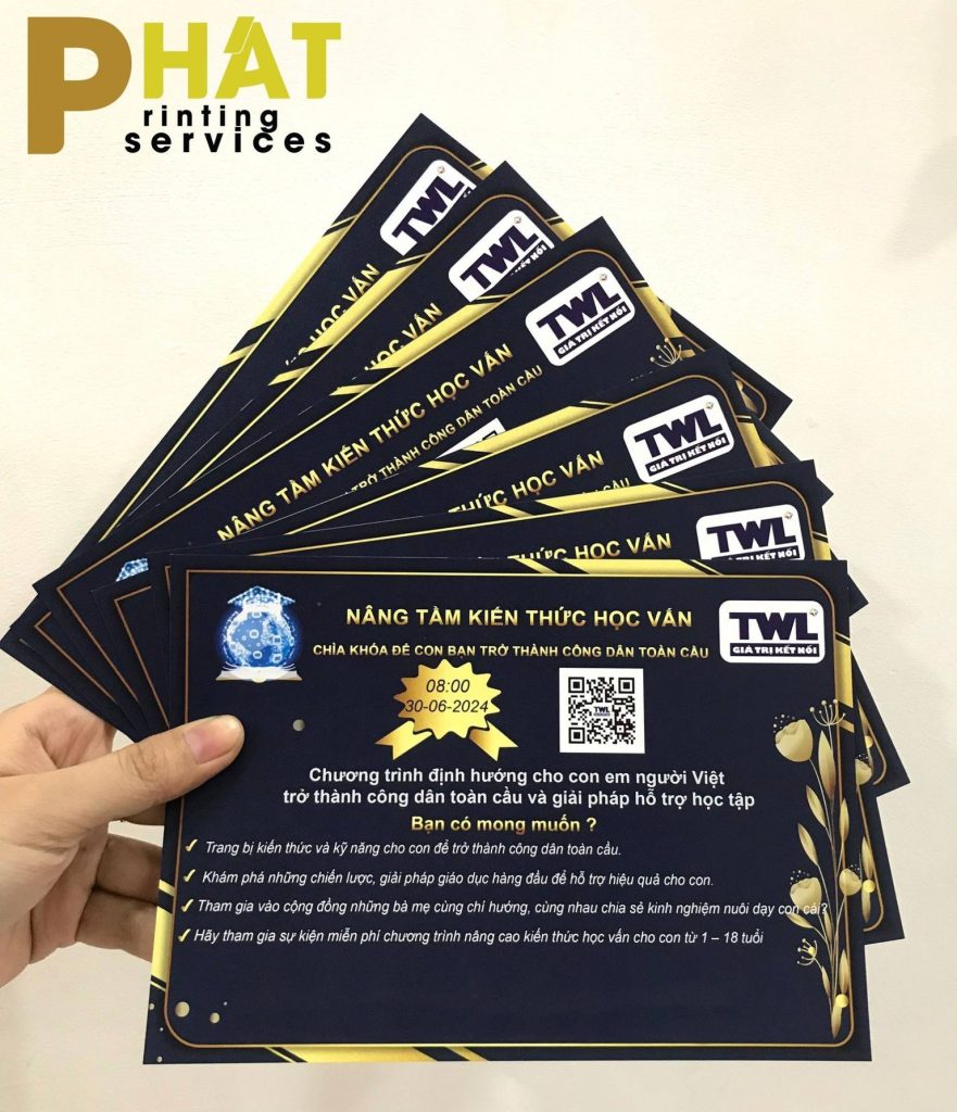 In Tờ Rơi 2 in tờ rơi tại Nhà in Phát