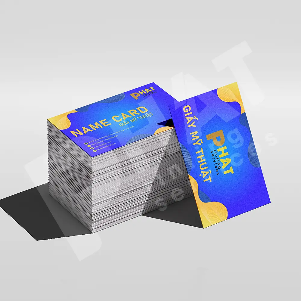 In Name card Giấy Mỹ Thuật 1 namecard Giay My Thuat