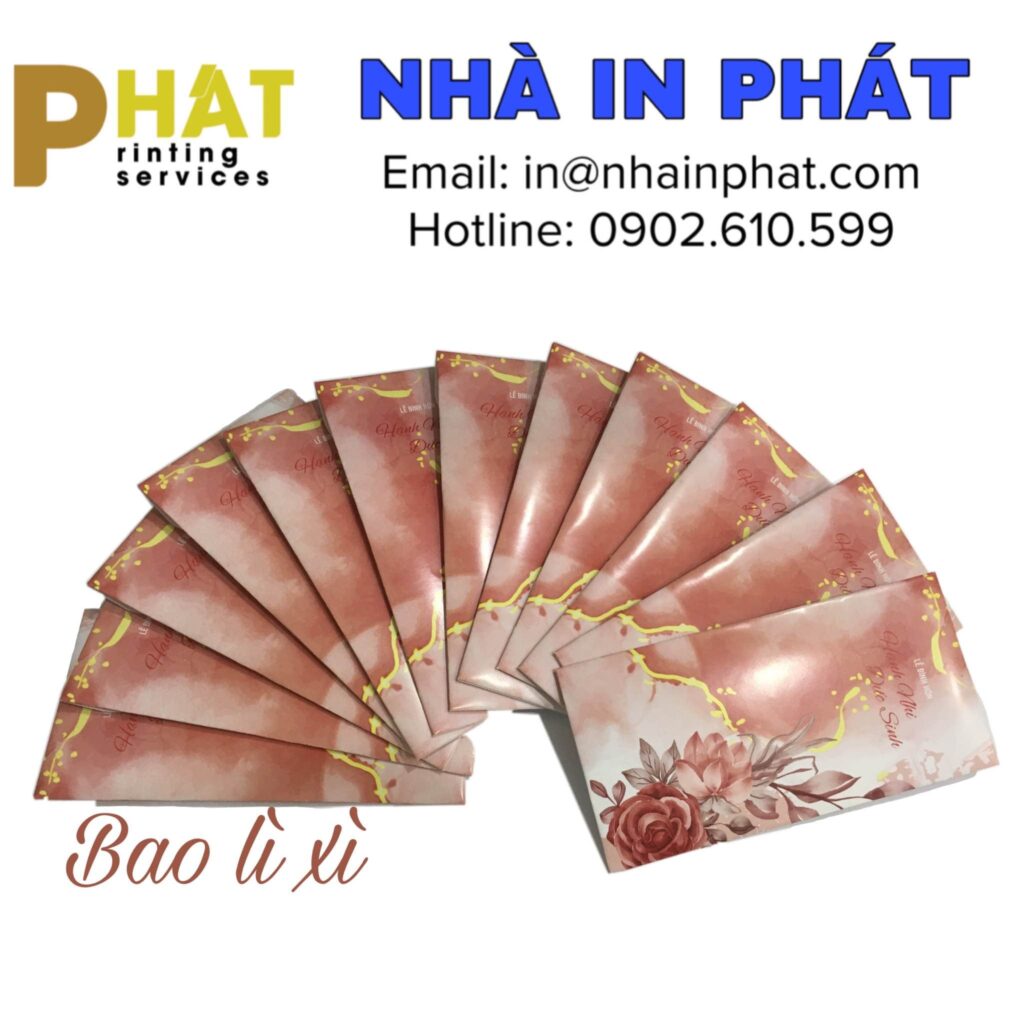 In Bao Lì Xì Giá Rẻ OffSet 2 In Bao Lì Xì Giá Rẻ Offset Tại Nhà in Phát