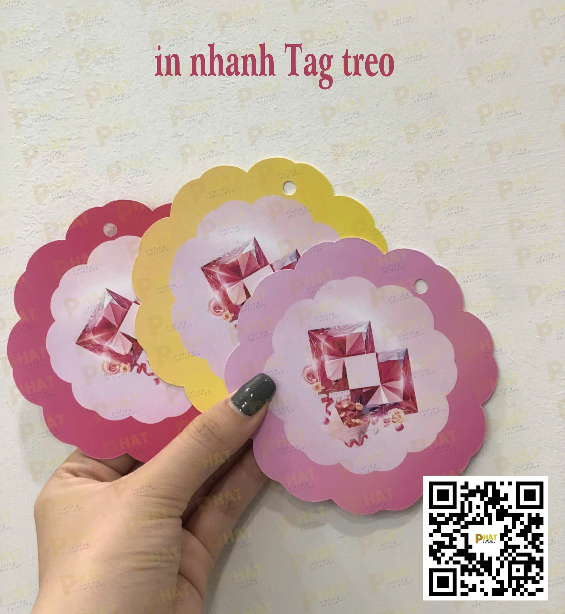 In Tag Giấy 2 in tag treo tại nhà in phát