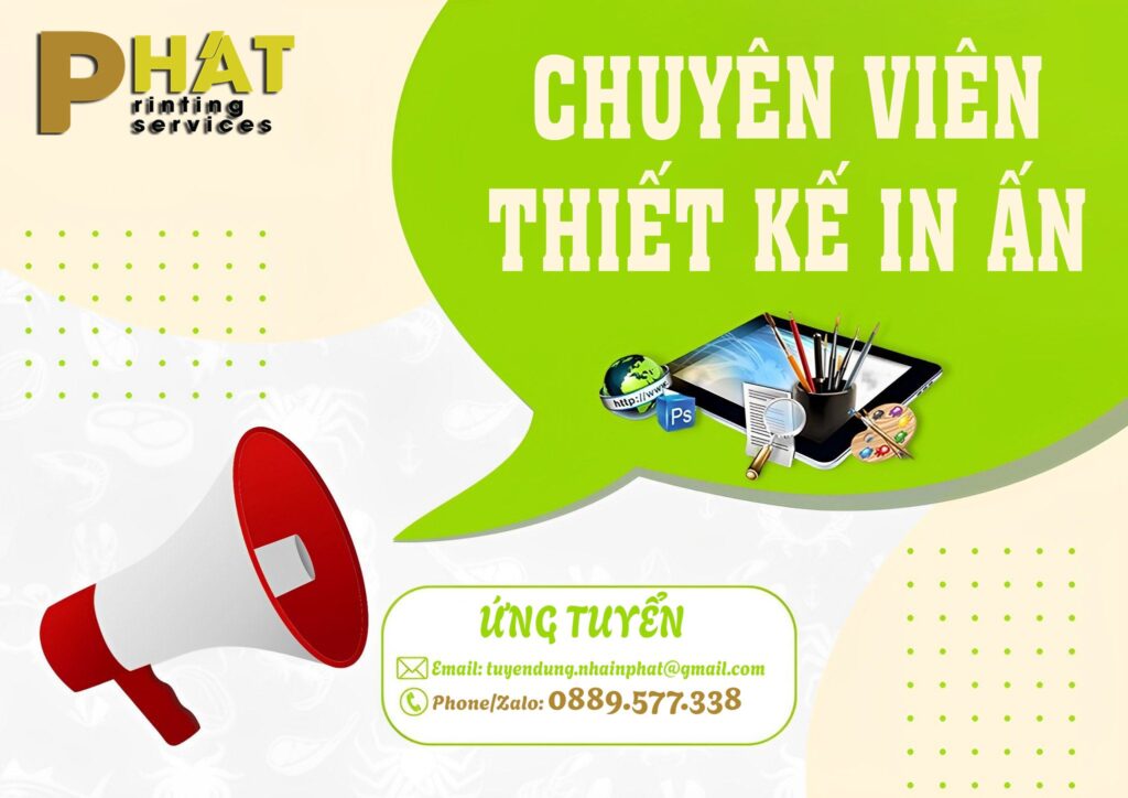 Tuyển Dụng Nhân Viên Thiết Kế In Ấn 2 Tuyển Dụng Nhân Viên Thiết Kế In Ấn