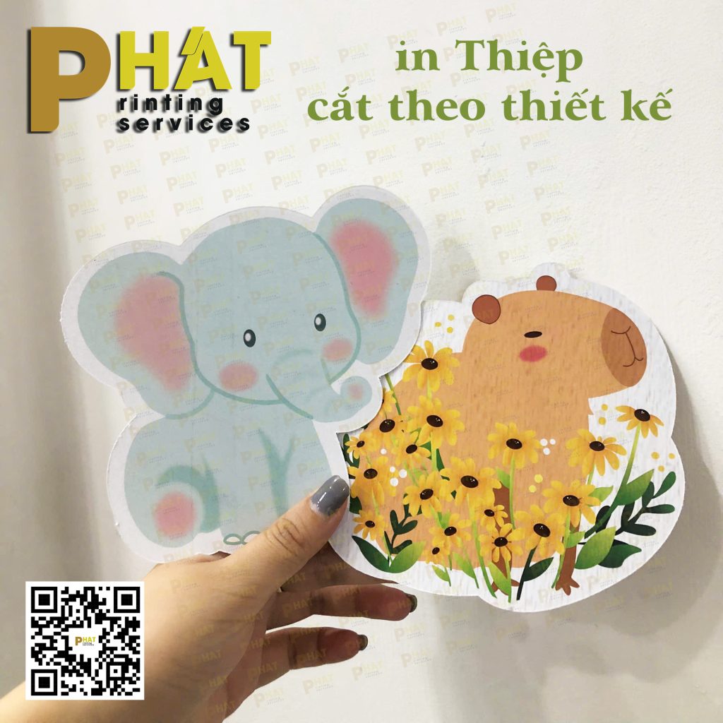 In Đồ Án Sinh Viên Những Lưu Ý Quan Trọng 2 in Thiệp cắt bế theo hình