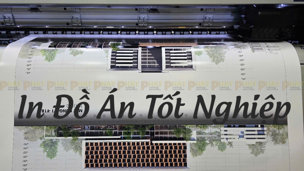 In Đồ Án Tốt Nghiệp Cho Sinh Viên Kiến Trúc tại Nhà in Phát