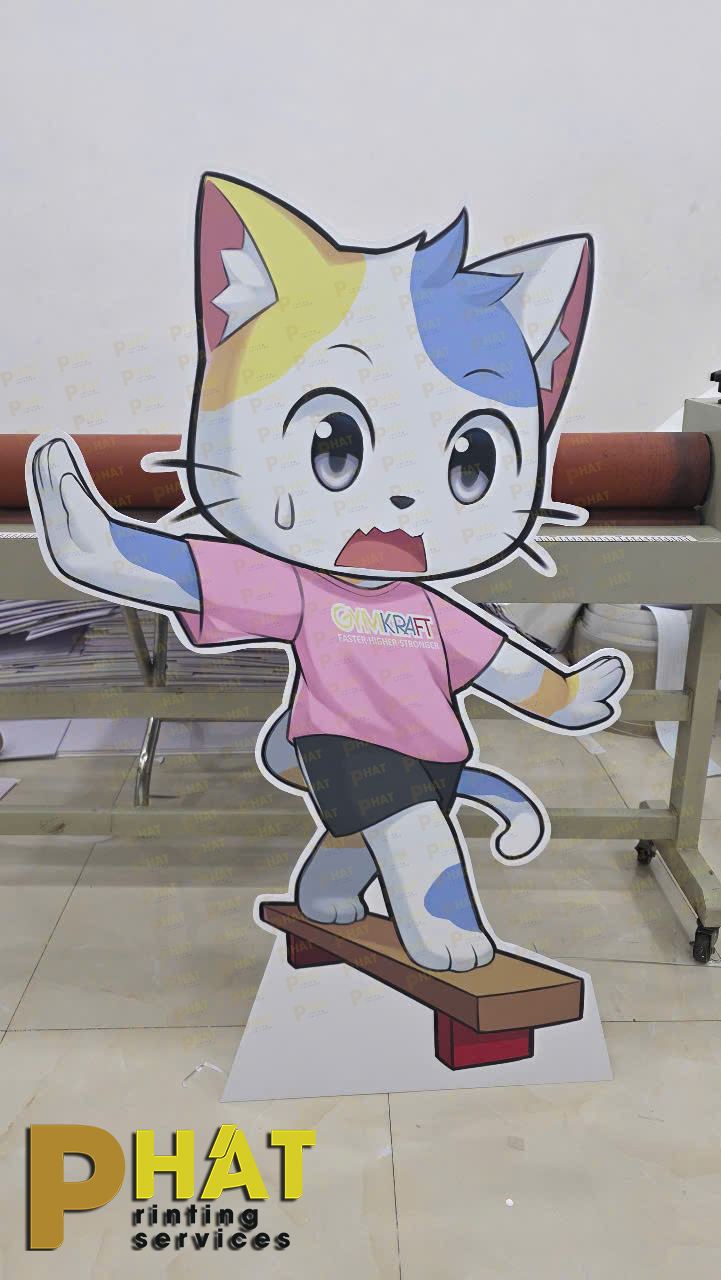 In Standee Mô Hình 4 In Standee Mô Hình Nhân Vật tại in nhanh Phát