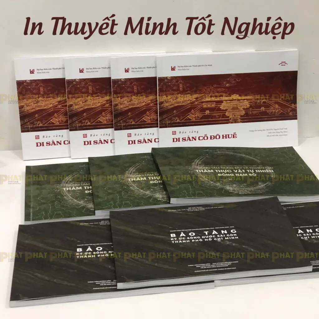 In Đề Cương - In Thuyết Minh 5 In Thuyết Minh Tốt Nghiệp tại Nhà in Phát - In đồ án tốt nghiệp