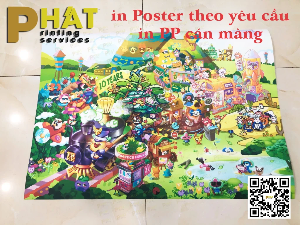 In Poster Theo Yêu Cầu 2 in Poster theo yêu cầu riêng - in pp cán màng tại Nhà in Phát