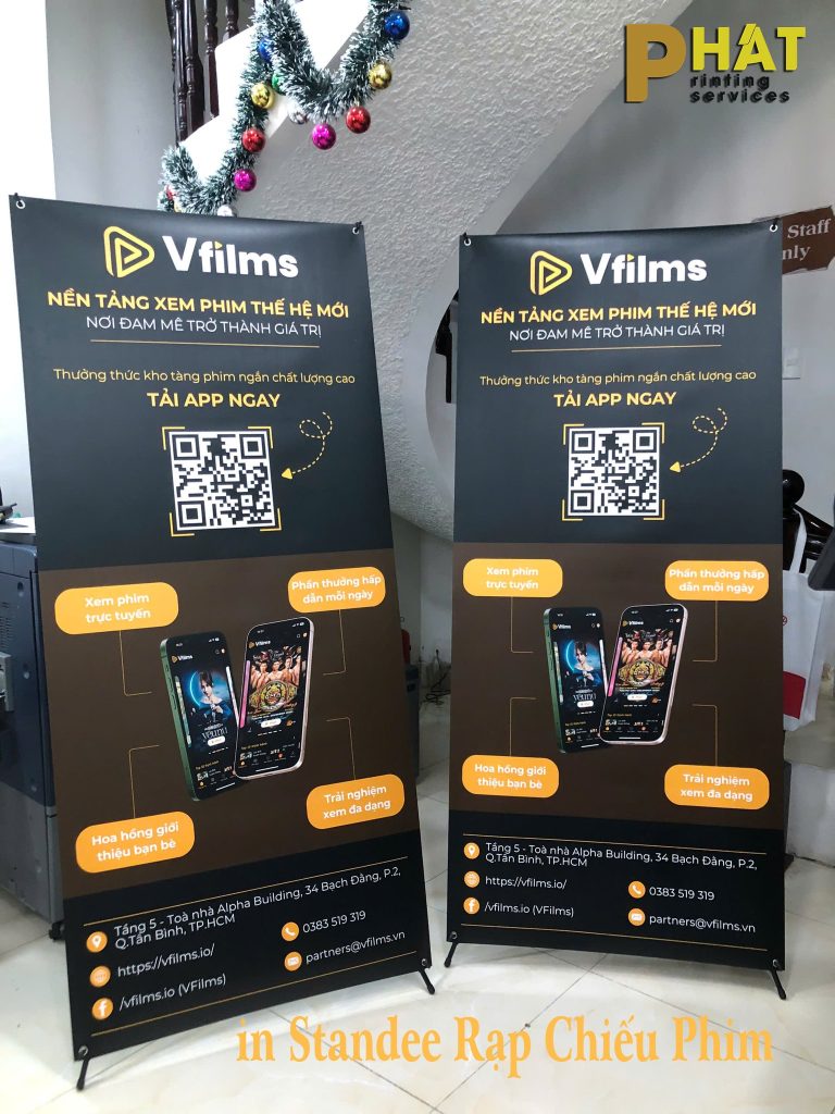 Ứng dụng của in Standee Giá Rẻ trong Quảng Cáo 1 standee ung dung vao thuc te