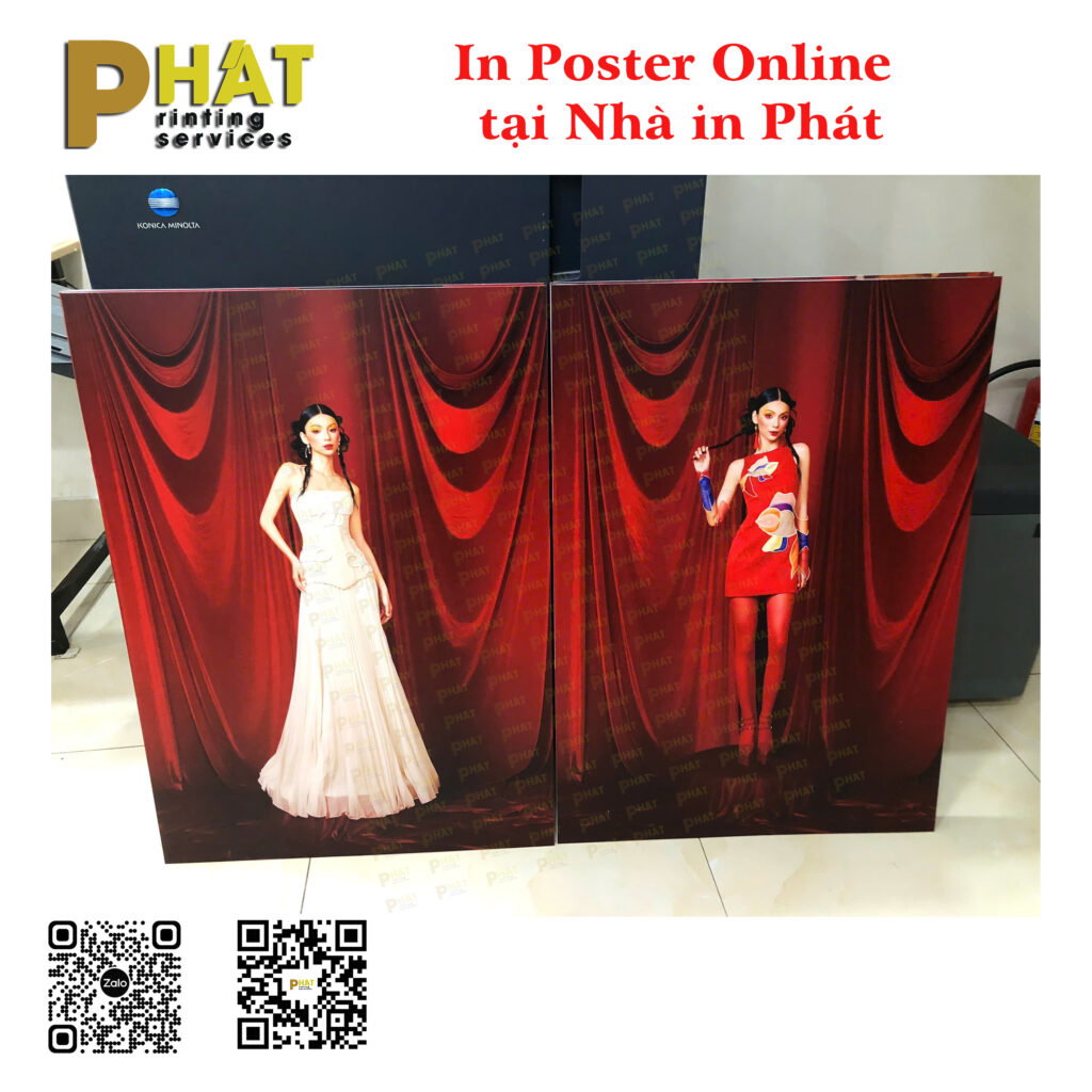 tìm chỗ in poster Nhà in Phát cung cấp dịch vụ in poster online giao nhanh