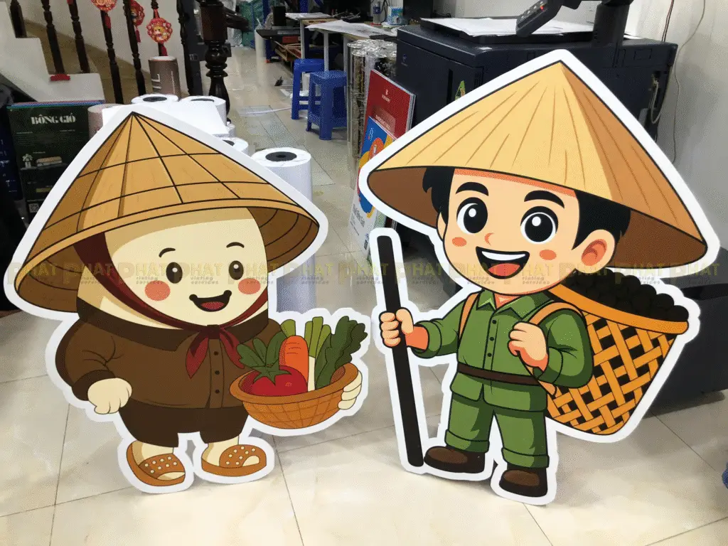 In Standee Mô Hình 3 In Standee Mô Hình tại Nhà in Phát Quận Bình Thạnh