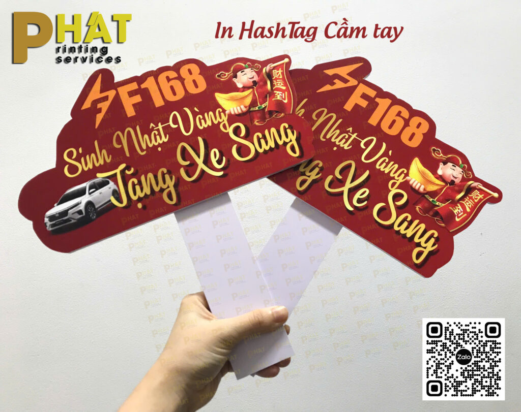 In HashTag Cầm Tay 11 In HashTag Cầm Tay - ứng dụng in pp cán format tại Nhà in Phát