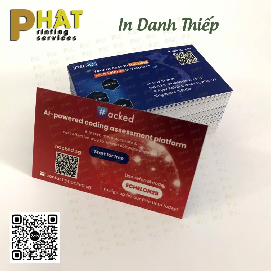 Dịch vụ in ấn Online 7 In Ấn Online In Danh Thiếp Giá Rẻ tại Nhà in Phát In Nhanh Online