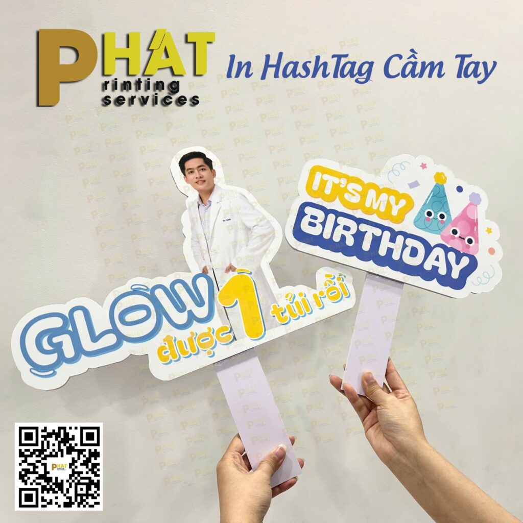 Dịch vụ in ấn Online 4 In Ấn Online In HashTag Cầm Tay tại Nhà in Phát Điện Biên Phủ