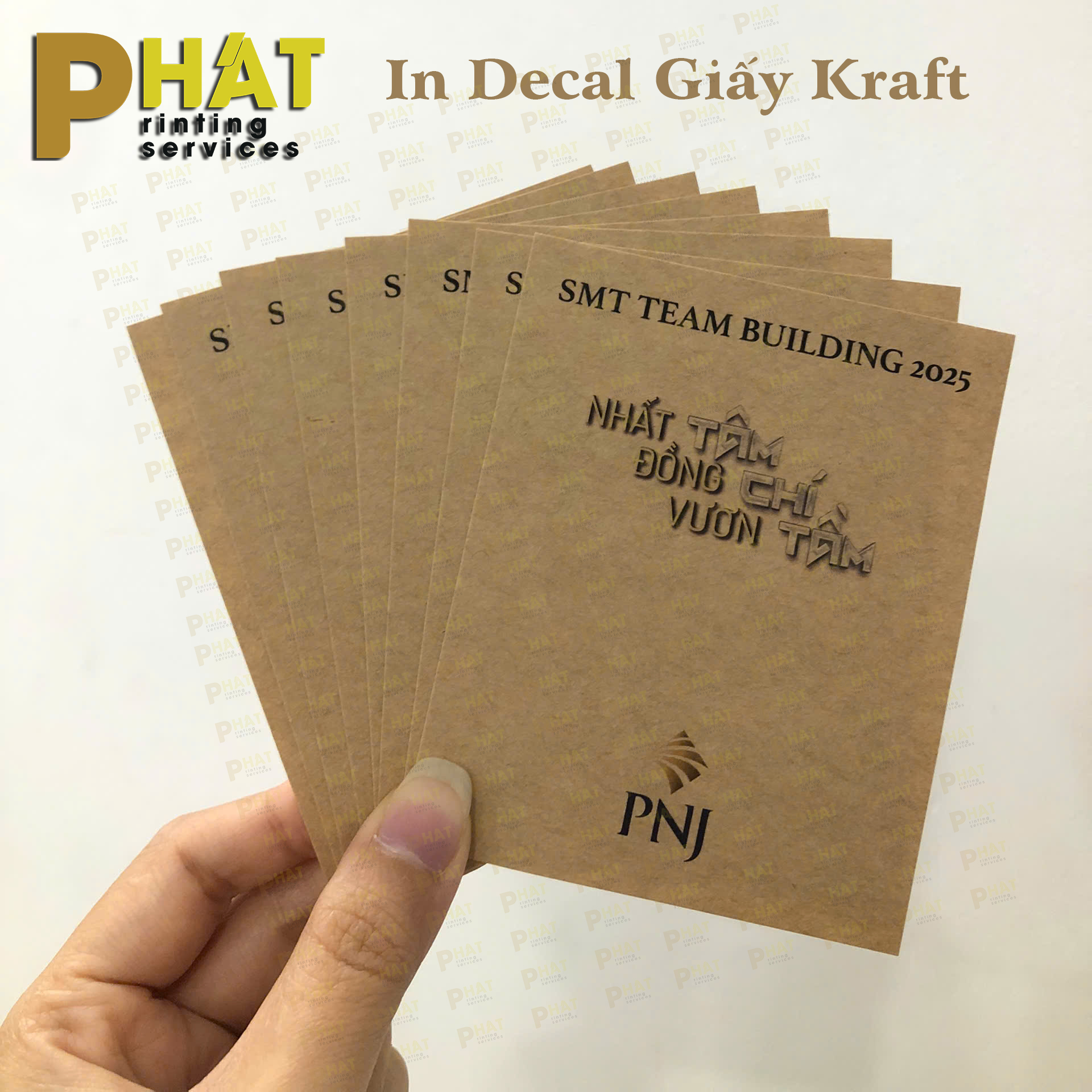 In Decal Giấy Kraft 1 In Decal Giấy Kraft tại Nhà in Phát