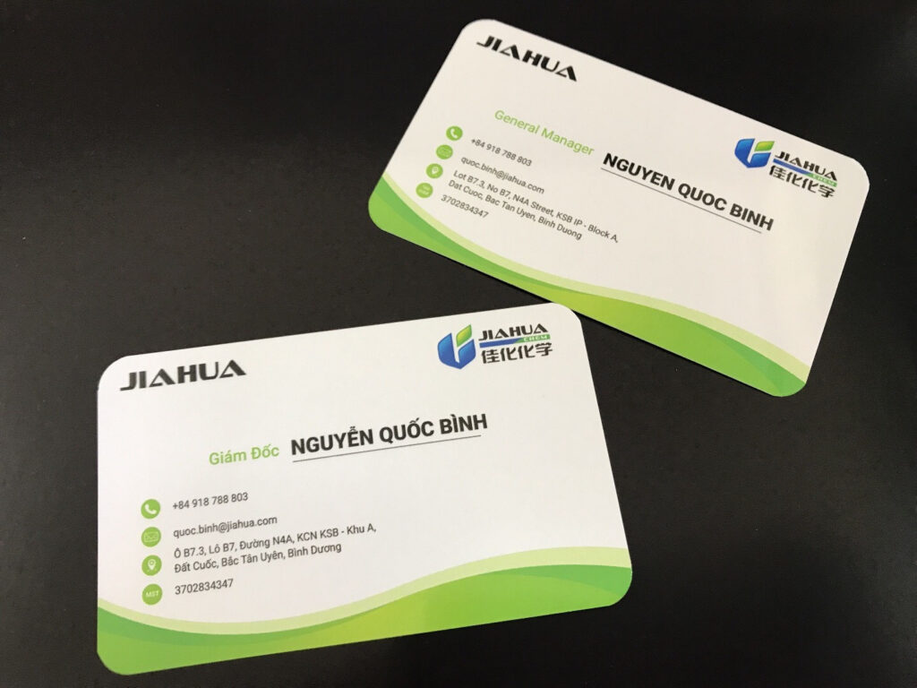 Top 5 Sản Phẩm In Ấn Bình Dương 6 In Name Card tại Nhà in Phát Bình Dương