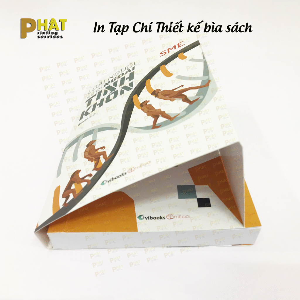 In Đồ Án Tạp Chí Thiết Kế Bìa Sách Tại Nhà in Phát