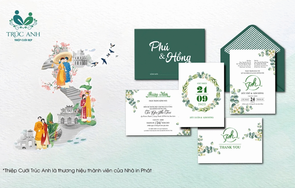 Dịch Vụ In Ấn Đám Cưới 1 Dịch Vụ In Ấn Đám Cưới của Nhà in Phát