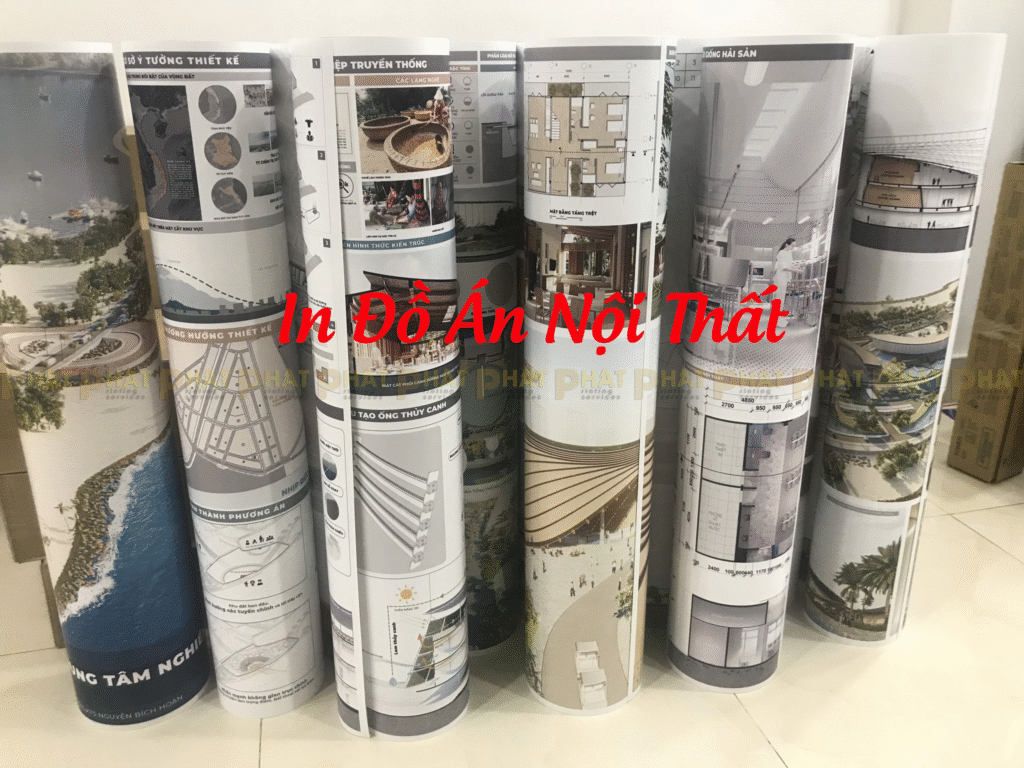 In Đồ Án Sinh Viên Quận 1 7 In Đồ Án Nội Thất tại Nhà in Phát