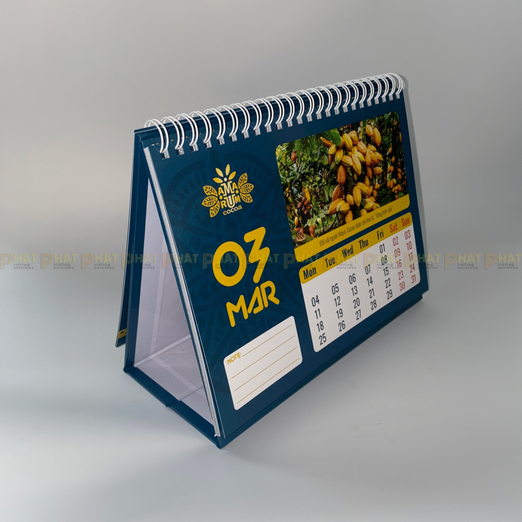 Dịch vụ in nhanh Quận Thủ Đức 8 In Đồ Án Tốt Nghiệp - In Lịch Để Bàn tại Nhà in Phát