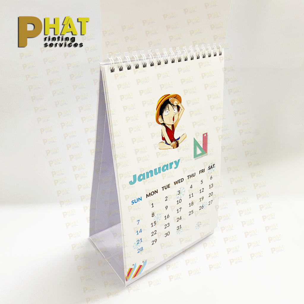 In Đồ Án Tốt Nghiệp - In Lịch Để Bàn 2 In Đồ Án Tốt Nghiệp - In Lịch Để Bàn tại Nhà in Phát