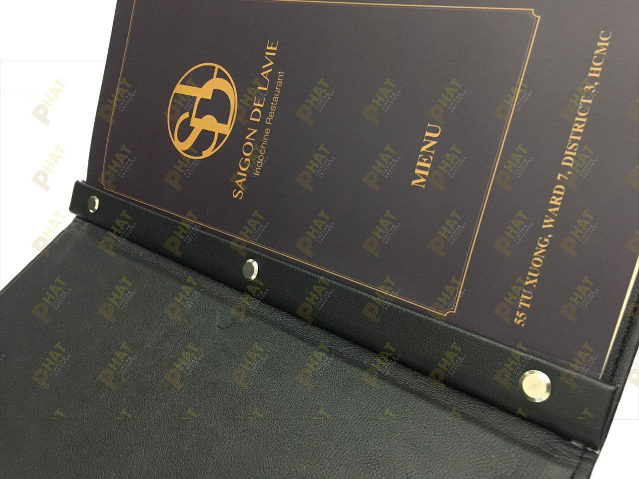 In Menu Bìa Da 1 In Menu Bìa Da tại Nhà in Phát