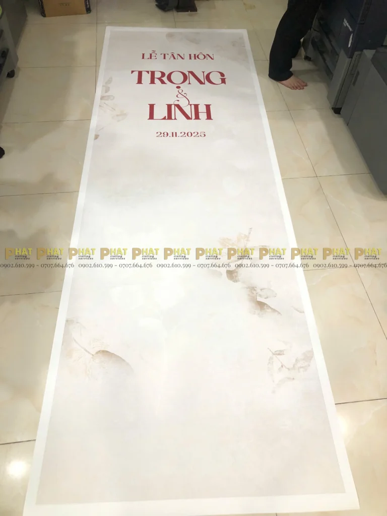 Dịch Vụ In Ấn Tại Quận 2 5 In Ấn cho sự kiện đám cưới tại Nhà in Phát - Dịch vụ in ấn tại quận 2